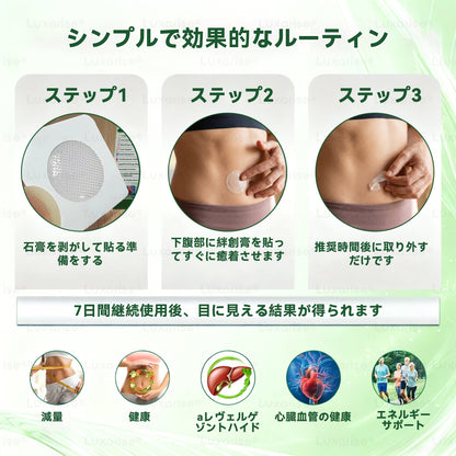 【腰腹管理・日常保養推薦】Luxarise® 🐗辣木 × 小檗鹼 10-IN-1 高效奈米微針保養貼片 每日1片，輕鬆融入生活習慣，幫助維持理想體態與活力狀態